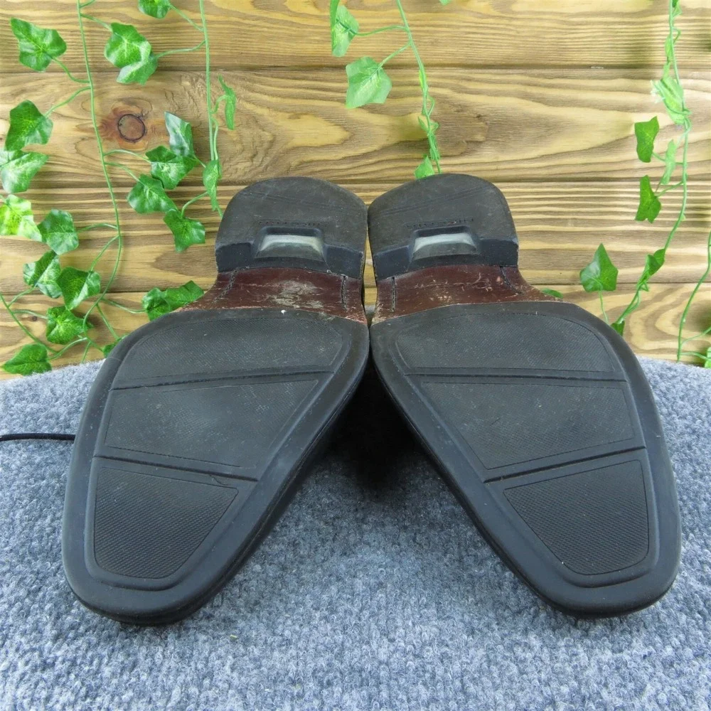 Cole Haan C05555 Men Derby Oxfords Shoes Black Leather Lace Up Size‎ 11.5 Medium